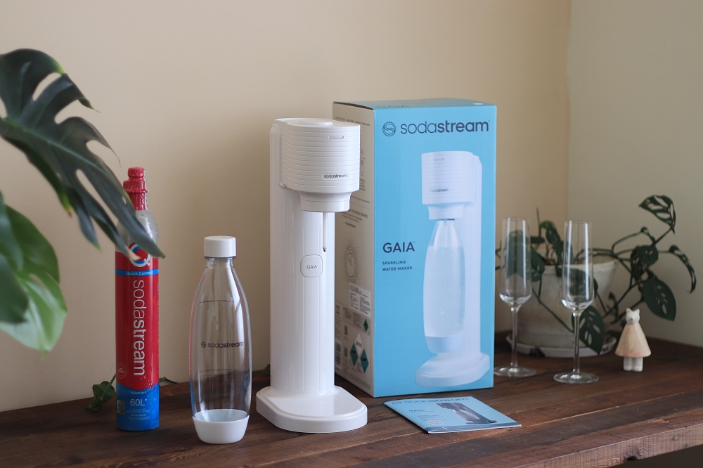 SodaStream：氣泡水機推薦首選！2023 全新機種 GAIA 免四千即可入手，夏日消暑家電就是它啦～