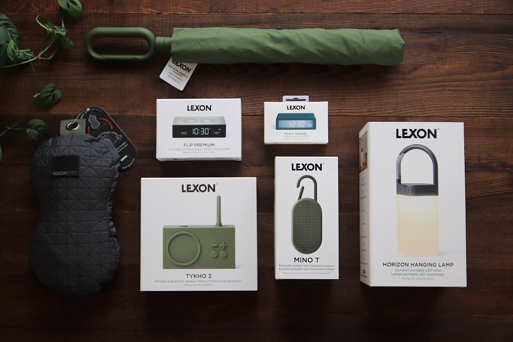 LEXON 團購：法國設計師品牌榮獲 180+ 大獎，給最懂生活的你！藍牙喇叭、隨手掛自動傘、大容量旅行袋等 5 折起～