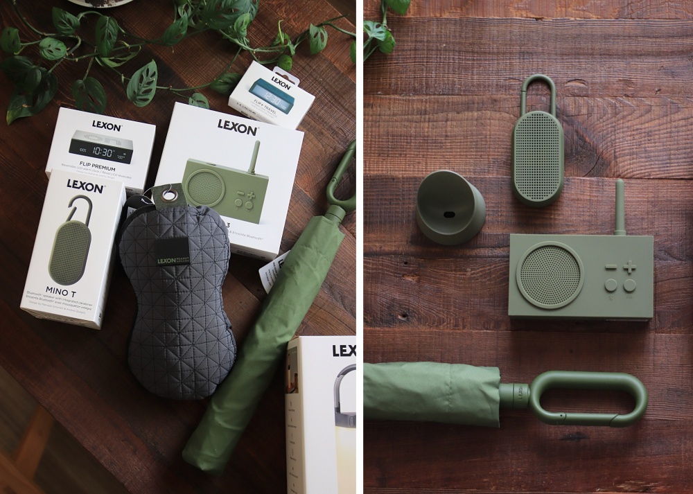 LEXON 團購：法國設計師品牌榮獲 180+ 大獎，給最懂生活的你！藍牙喇叭、隨手掛自動傘、大容量旅行袋等 5 折起～
