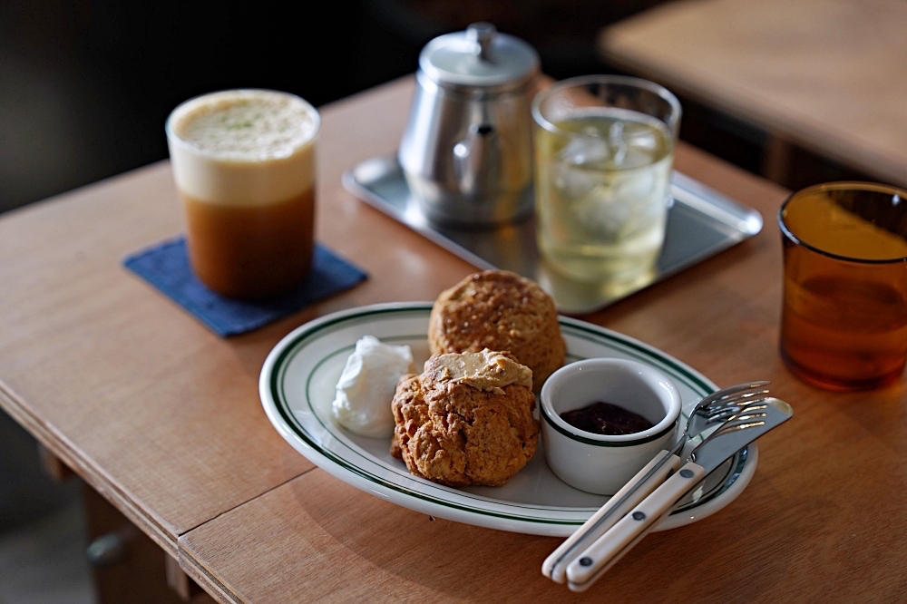 巴倫司康 Baron Scones 台中店：勤美周邊美食咖啡！終於找到我們倆都喜歡的司康啦～