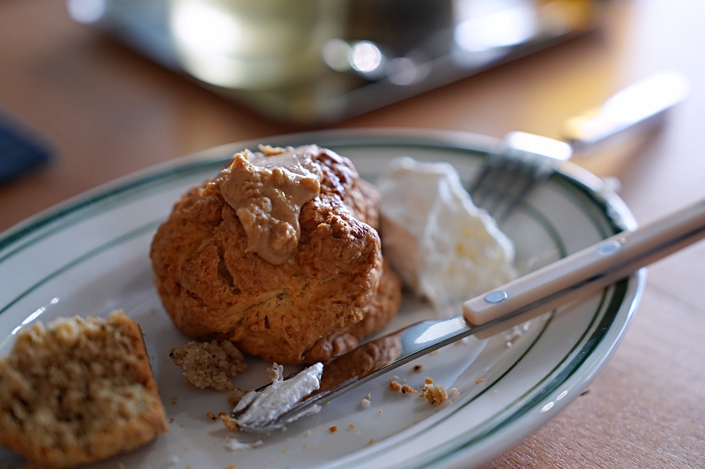 巴倫司康 Baron Scones 台中店：勤美周邊美食咖啡！終於找到我們倆都喜歡的司康啦～