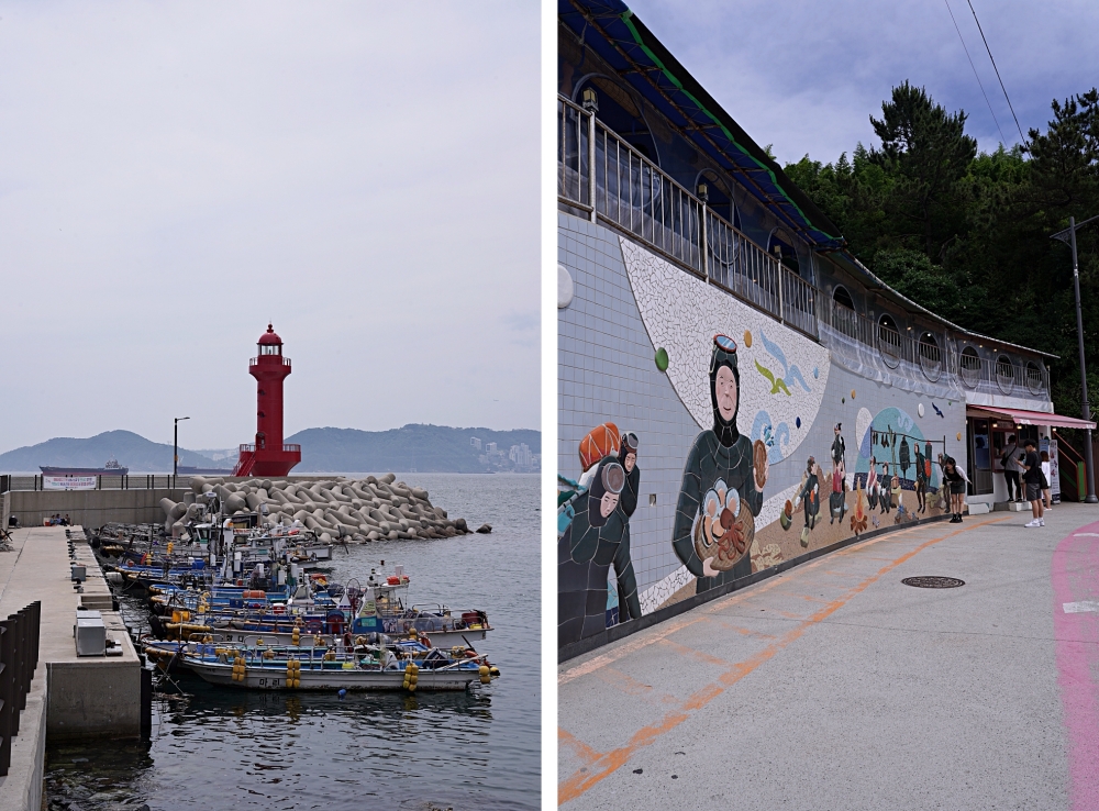 影島海女村：釜山旅遊絕對不能錯過的海景第一排海鮮餐廳！必點推薦海鮮拉麵＆鮑魚~