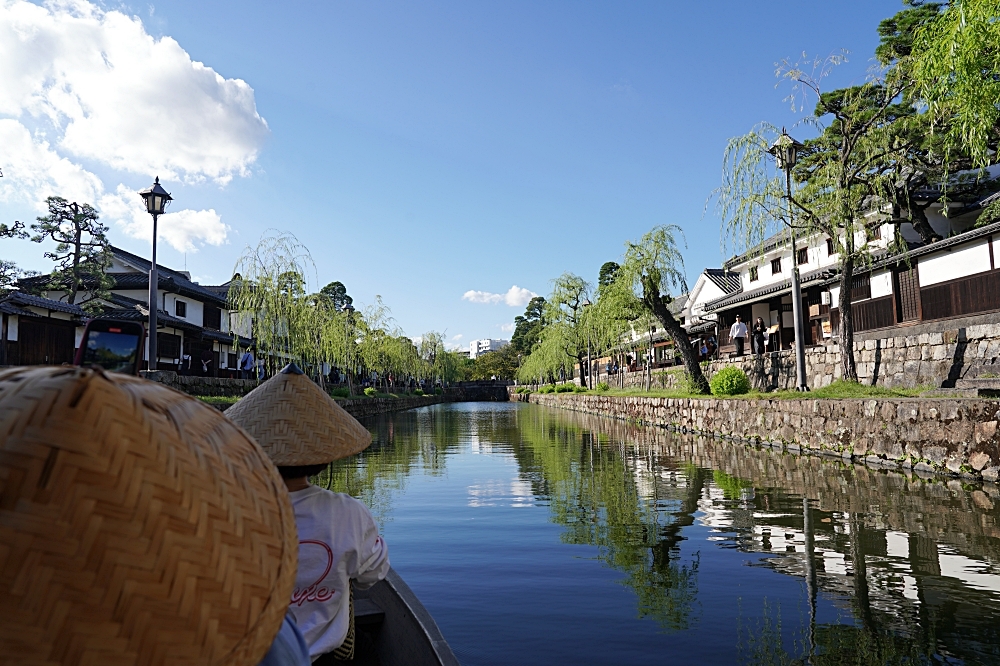 岡山倉敷美觀必訪景點：倉敷川遊船如何購票＆票價、乘船時間等行前需知！