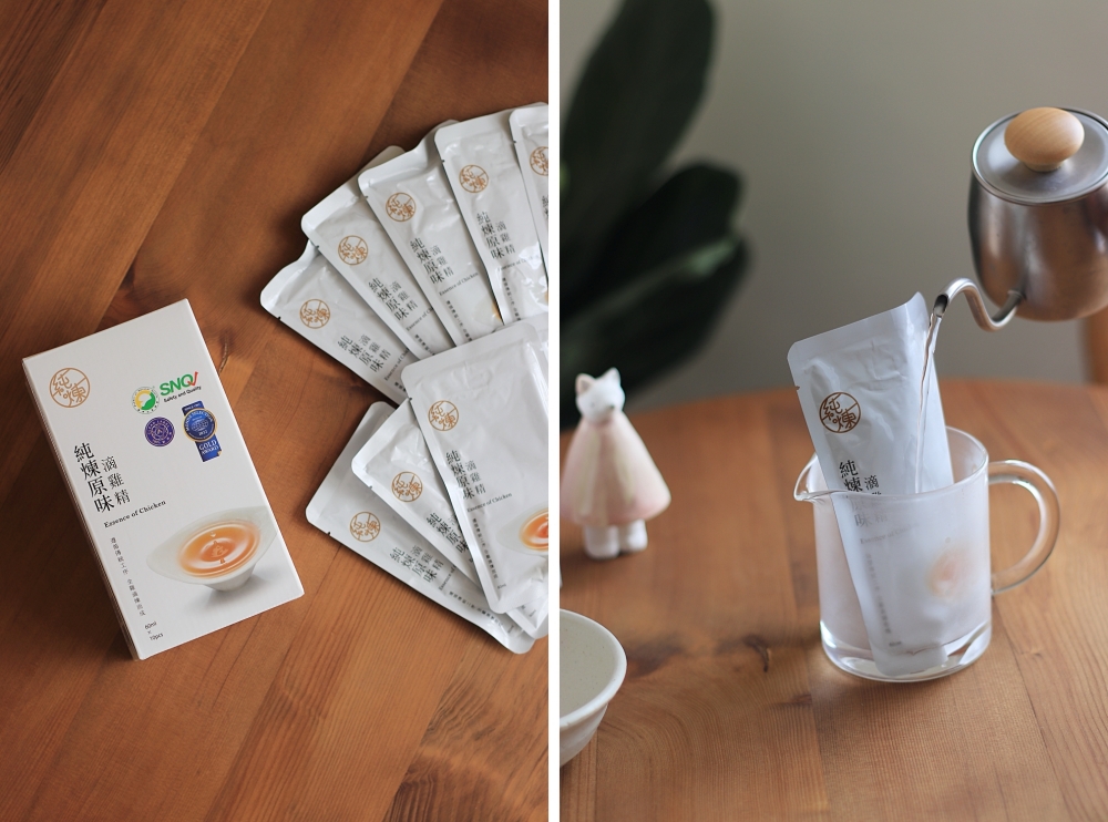 純煉滴雞精:適合全家人的 100% 古法滴煉萃取滴雞精!無添加、無腥味,常溫好保存。 純煉滴雞精:適合全家人的 100% 古法滴煉萃取滴雞精!無添加、無腥味,常溫好保存。